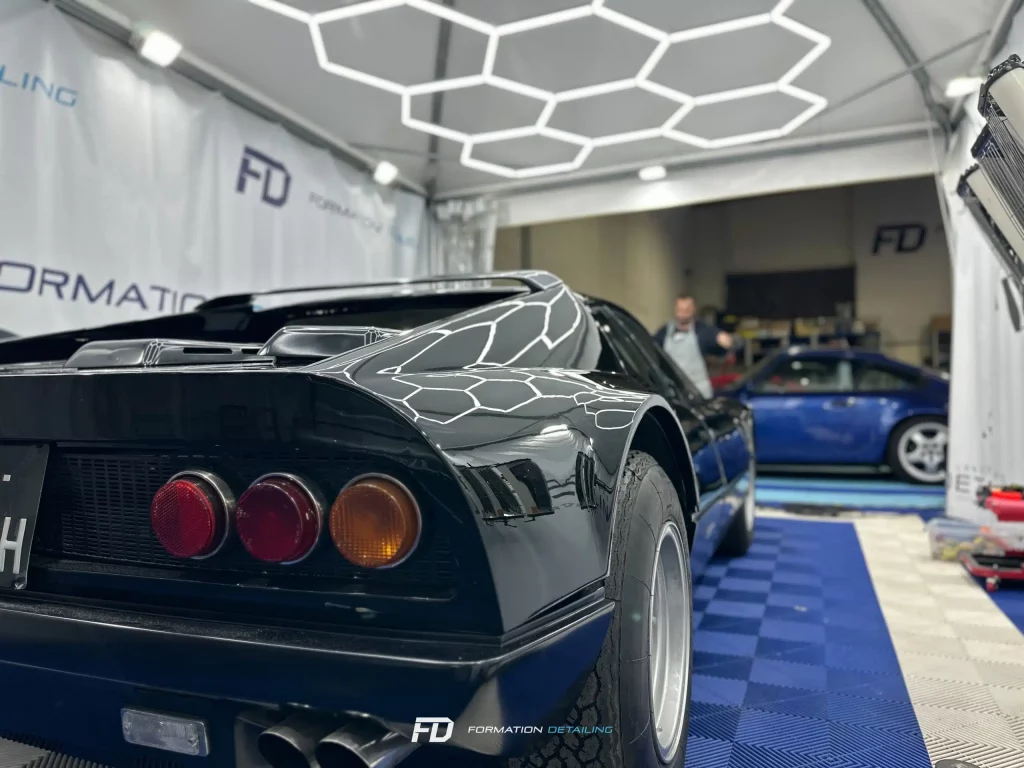 Detailing automobile